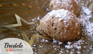 Recette de bredele de Noël, boules de niege