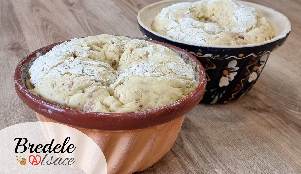 Kouglof salé aux noix et lardons