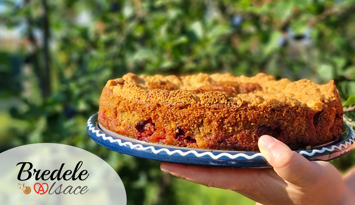 Streusel aux prunes d'Alsace