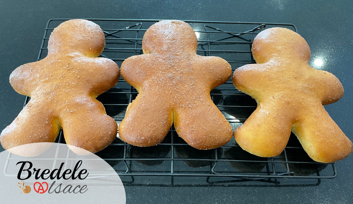 Recette de mannele, la recette est dans la vidéo précédente