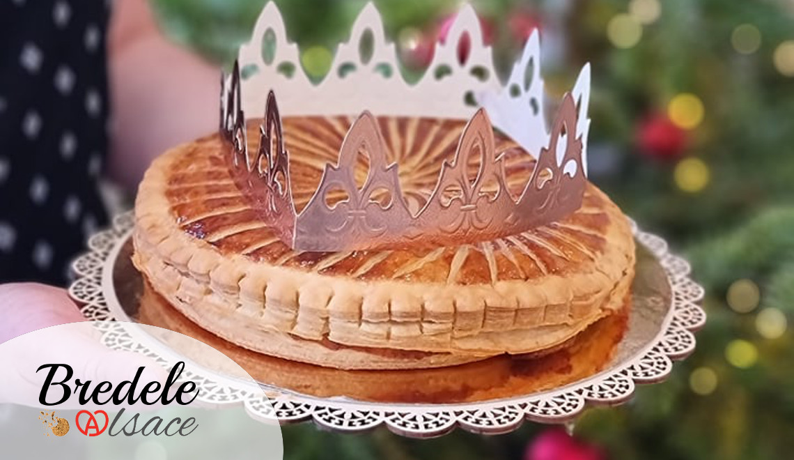 Galette des rois frangipane au sirop d'érable