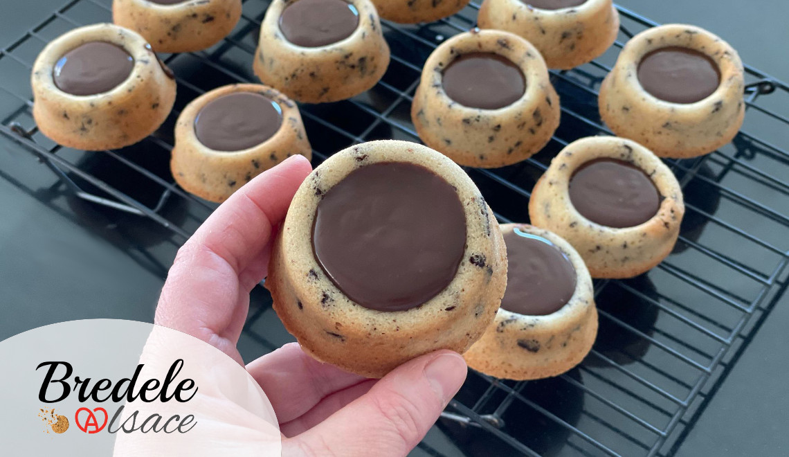 Petits Gâteaux Tigrés au Chocolat