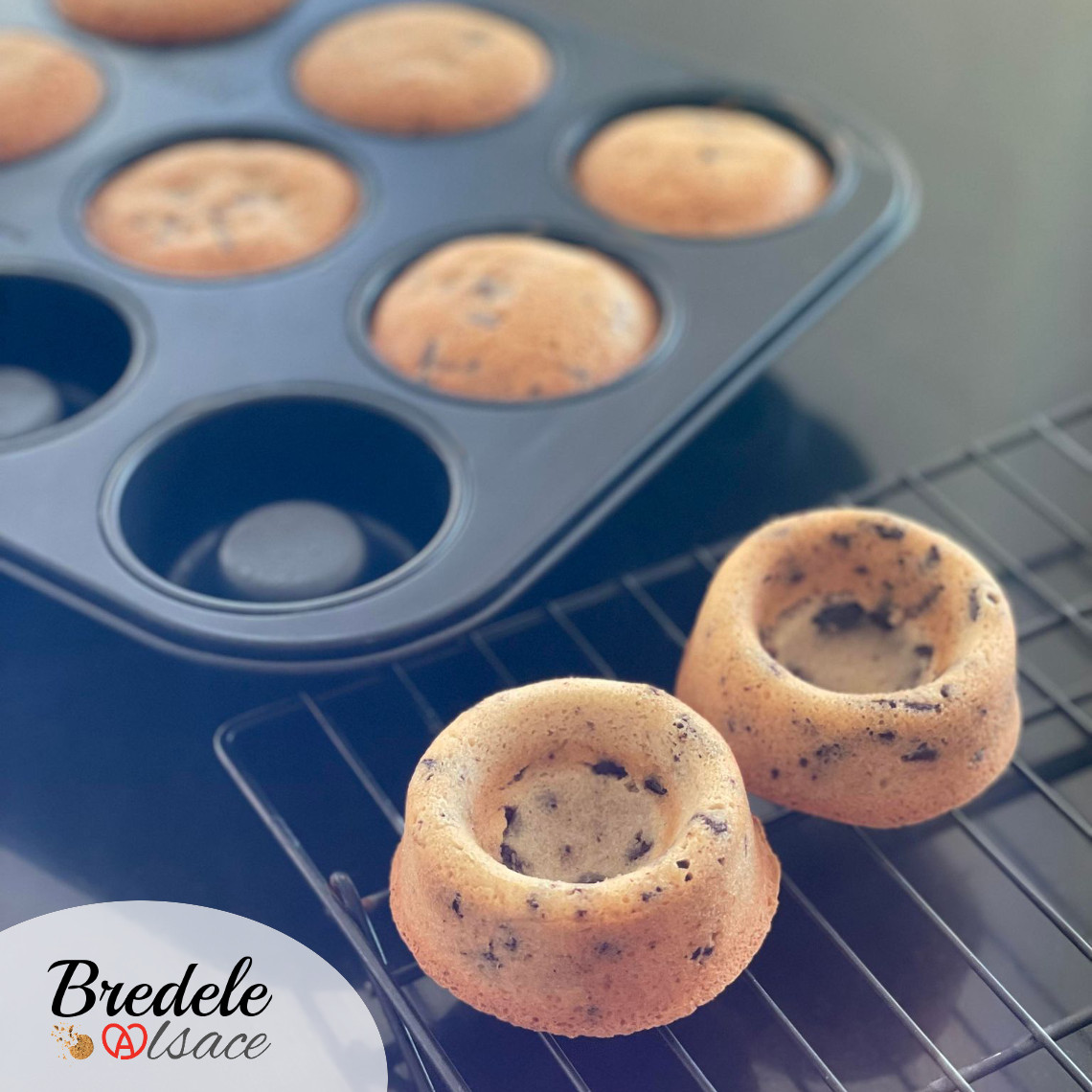 Petits Gâteaux Tigrés au Chocolat