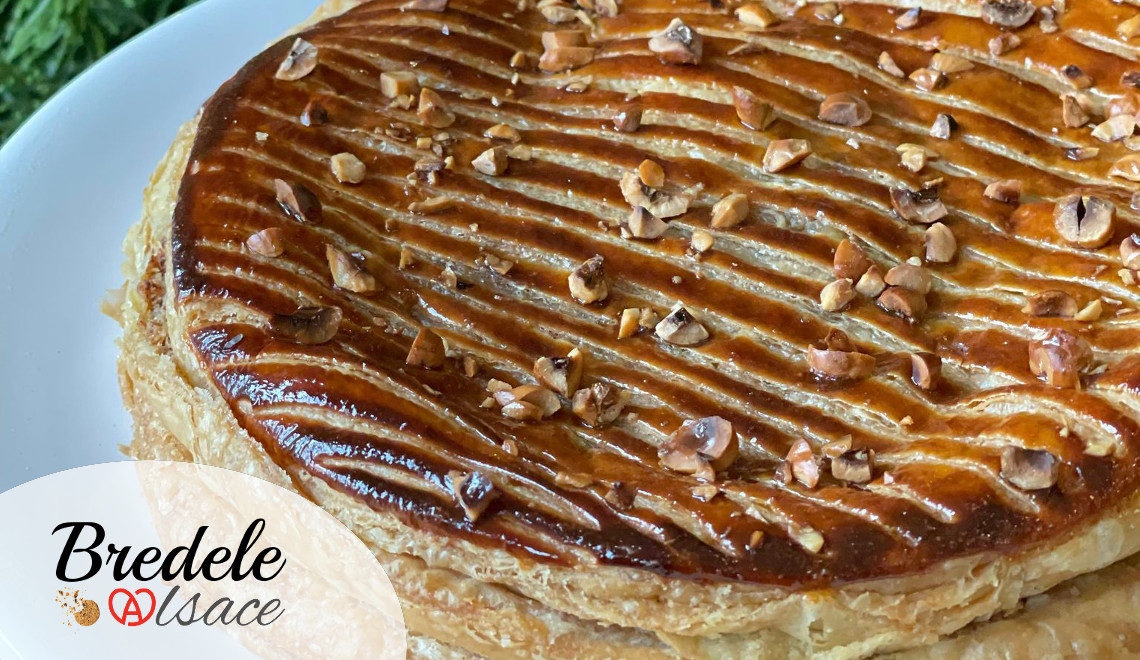 Galette des rois à la noisette