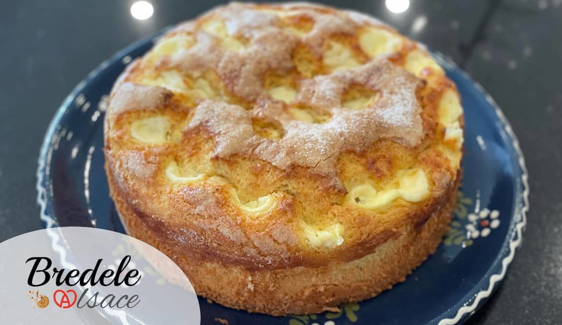 Recette du Rahmkueche - Brioche alsacienne