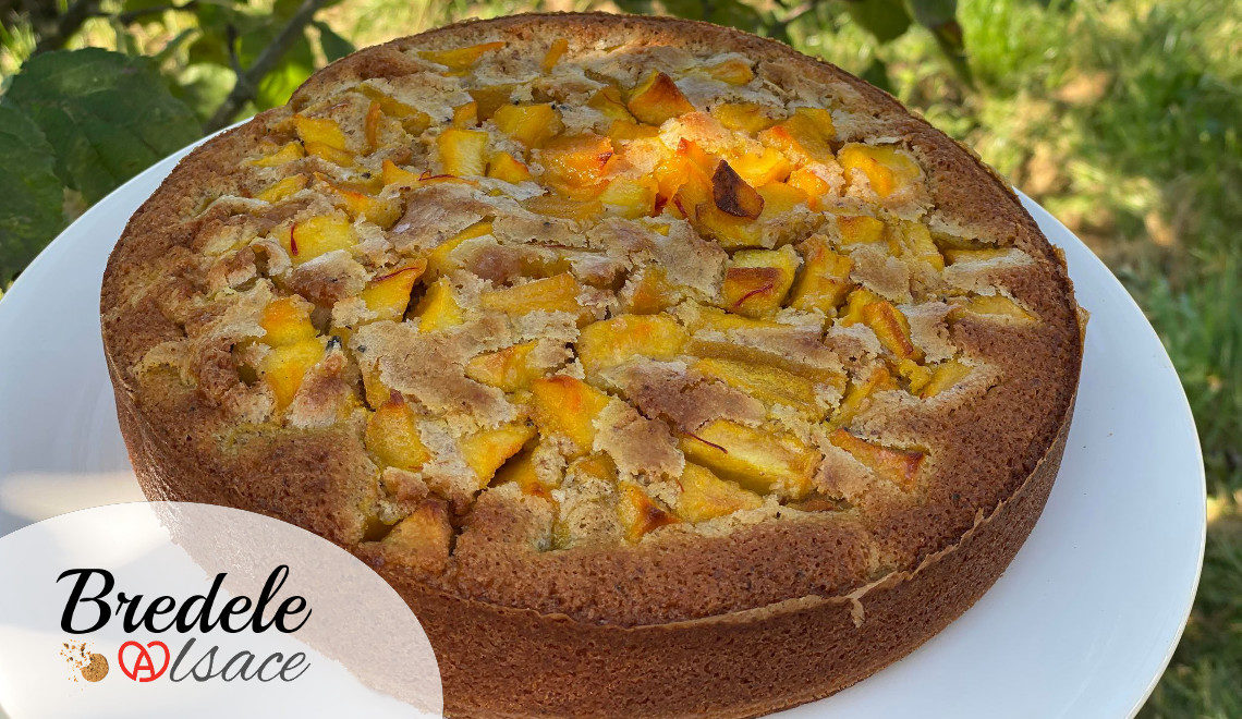 Fondant aux pommes, safran et miel d'Alsace