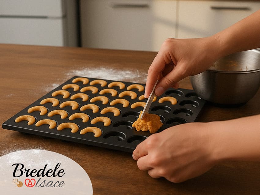 Pikante Käsehörnchen (Croissants salés au fromage)