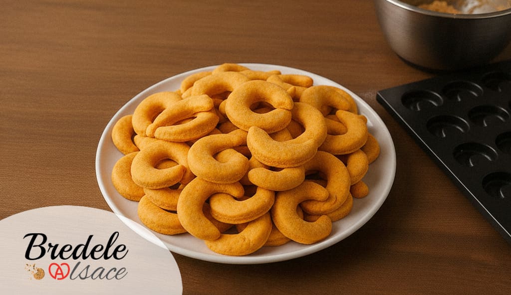 Pikante Käsehörnchen (Croissants salés au fromage)